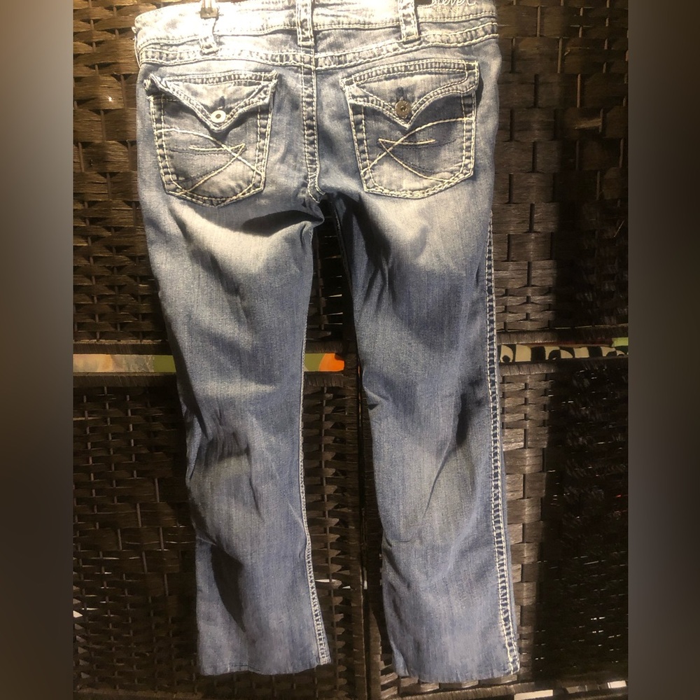 Silver Jeans Makenzie Slim Bootcut Denim Jeans Women’s 34/32